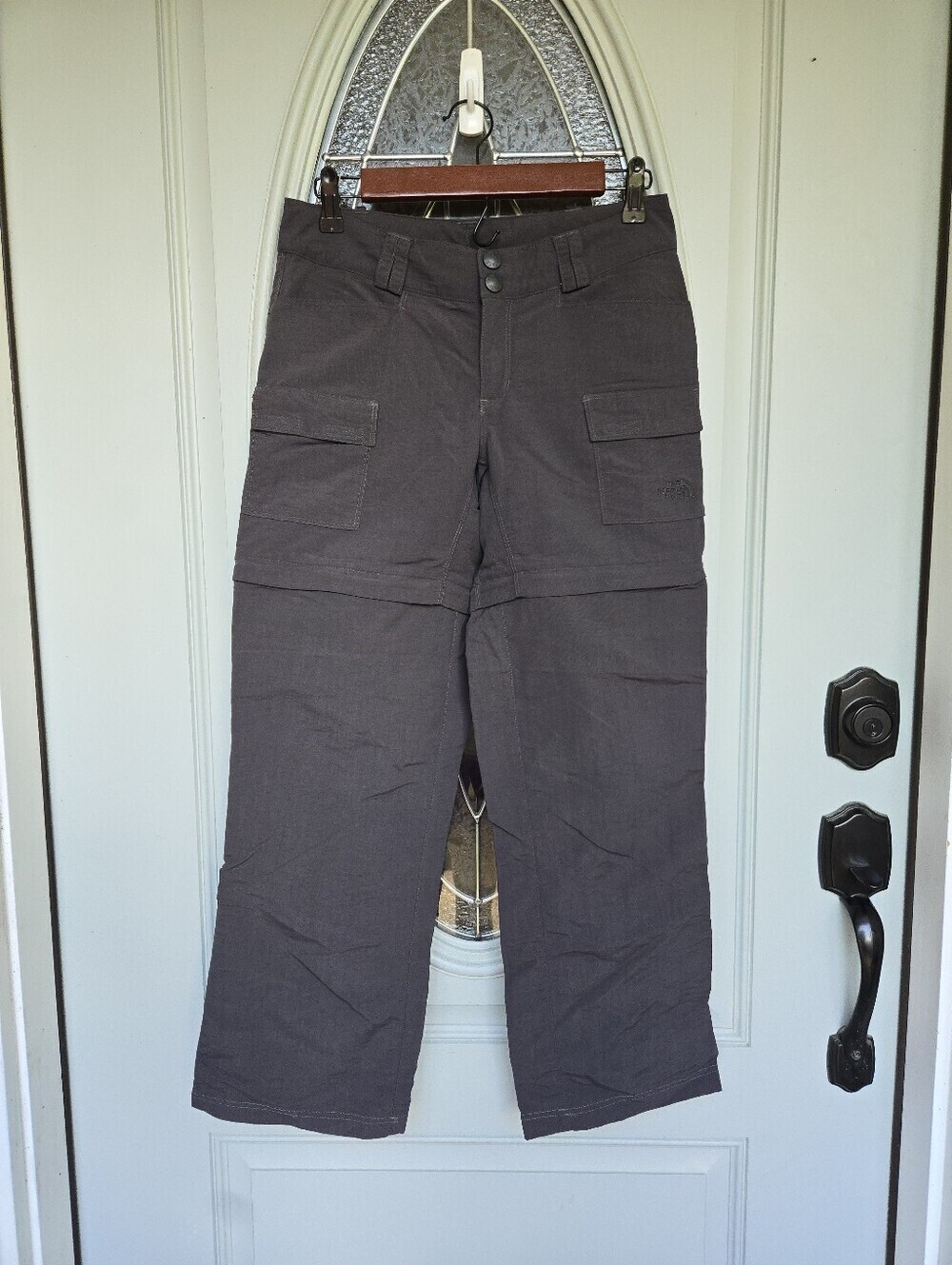 The North Face Gray Capris Convertible Hiking